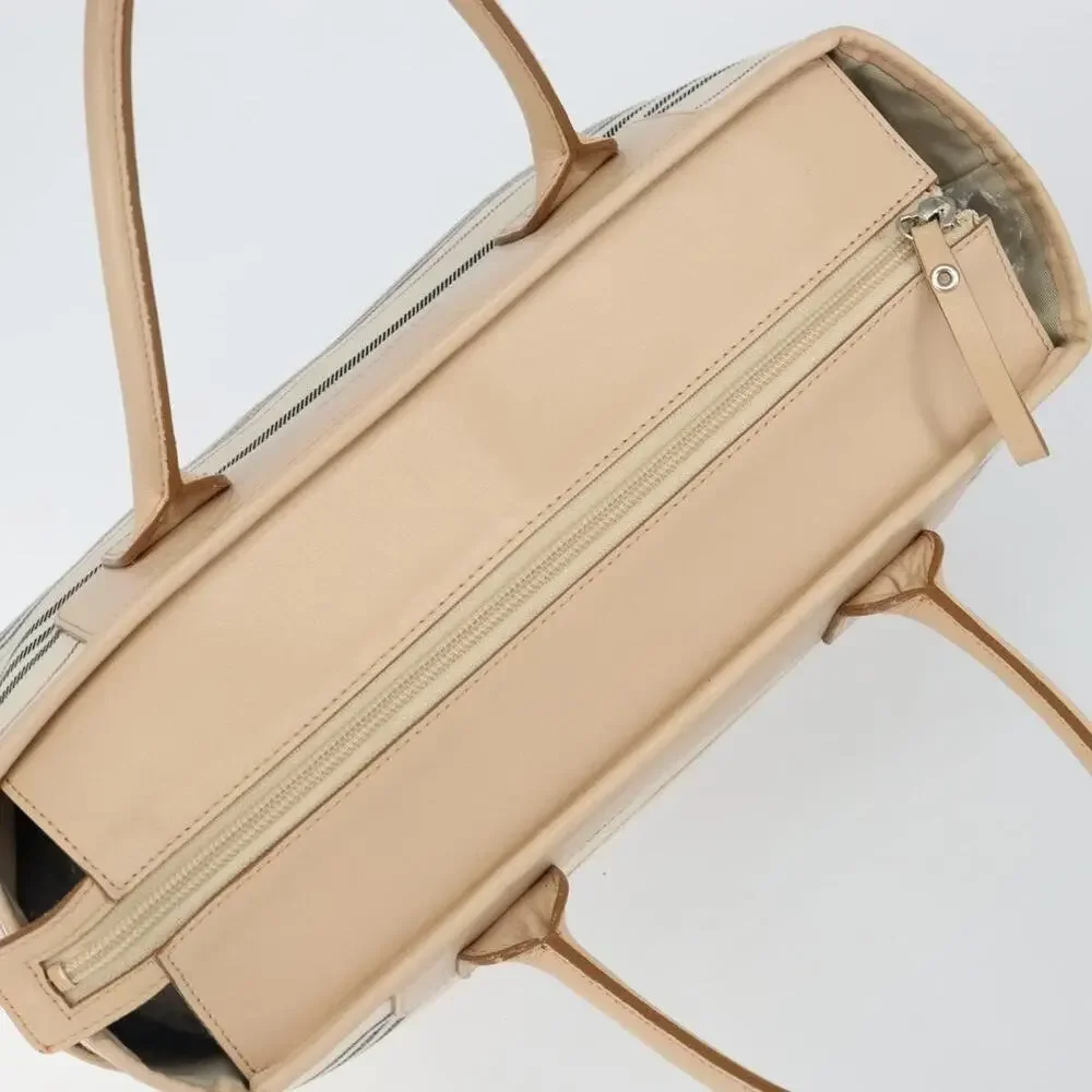 Burberry Tote Bag Ivory White